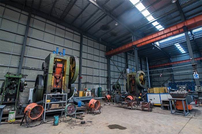 曲靖网架配件-锥头加工车间