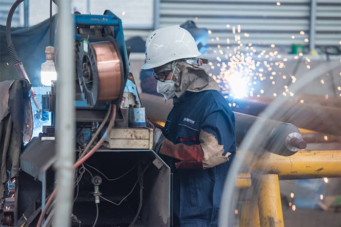 曲靖网架焊接车间